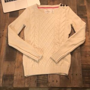CABLE KNIT SWEATER (Label of Graded Goods)